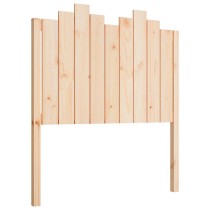 Bed Headboard 186x4x110 cm Solid Wood Pine