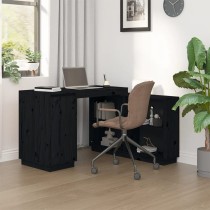 Desk Black 110x50x75 cm...