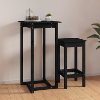 Bar Table Black 60x60x110...