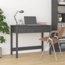 Desk with Drawers White 100x50x78 cm Solid Wood Pine