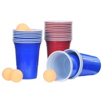 Beer-Pong Set 0,5 L Kunststoff