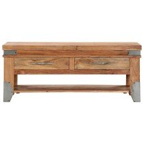 Coffee Table 110x52x45 cm Solid Acacia Wood