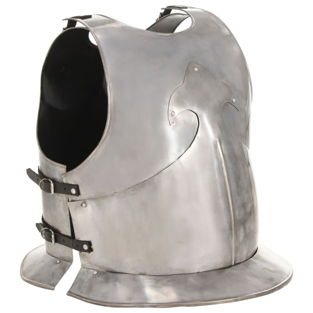 Medieval Knight Body Armour Cuirass Replica LARP Silver Steel