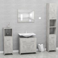 Bathroom Furniture Set Grey...
