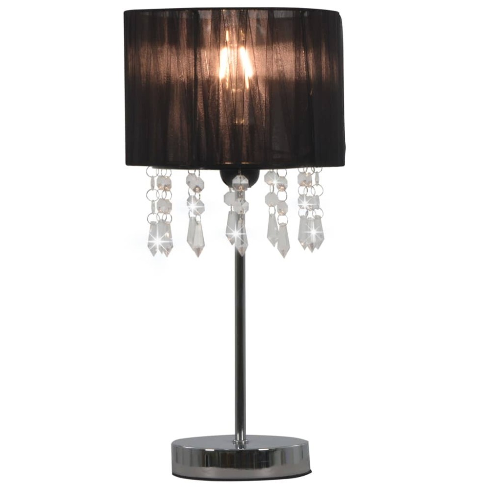Desk Lamp White Round E27