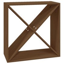 Wine Cabinet 62x25x62 cm Solid Wood Pine