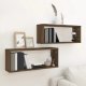 Wall Cube Shelves 6 pcs Grey Sonoma 60x15x23 cm Engineered Wood