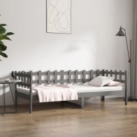 Day Bed Grey 90x190 cm...