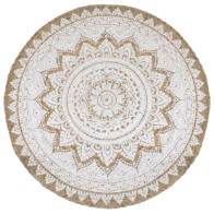 Area Rug Braided Jute...