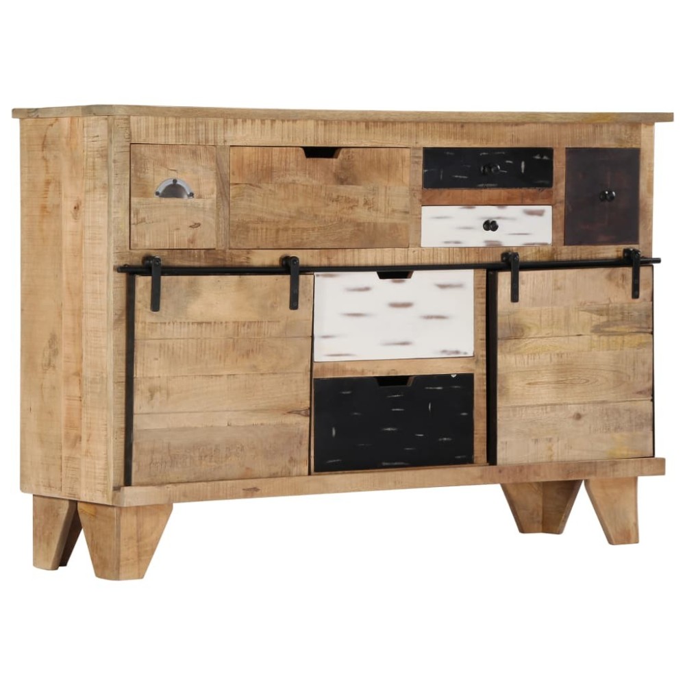 Sideboard 140x38x90 cm Solid Mango Wood