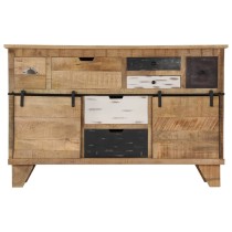 Sideboard 140x38x90 cm Solid Mango Wood