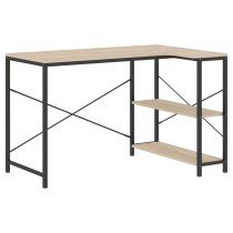 Computertisch Schwarz 110x72x70 cm Holzwerkstoff