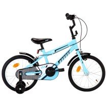 Kids Bike 12 inch Black and Blue