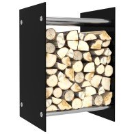 Firewood Rack Black...