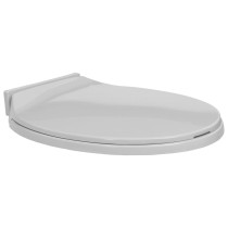 Soft-Close Toilet Seat Quick Release Beige Oval
