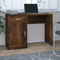 Desk with Drawer&Cabinet...