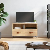 TV Cabinet Sonoma Oak 80x36x50 cm Engineered Wood