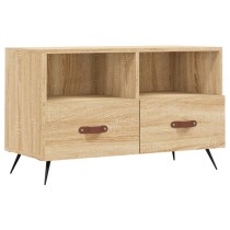 TV Cabinet Sonoma Oak 80x36x50 cm Engineered Wood