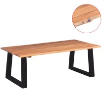 Couchtisch Akazienholz Massiv 110 x 60 x 40 cm