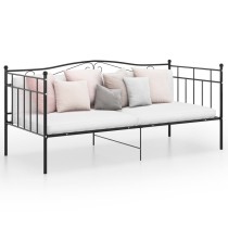 Sofa Bed Frame Grey Metal...