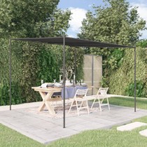 Gazebo Anthracite 3x3 m 180 g/m  Fabric and Steel