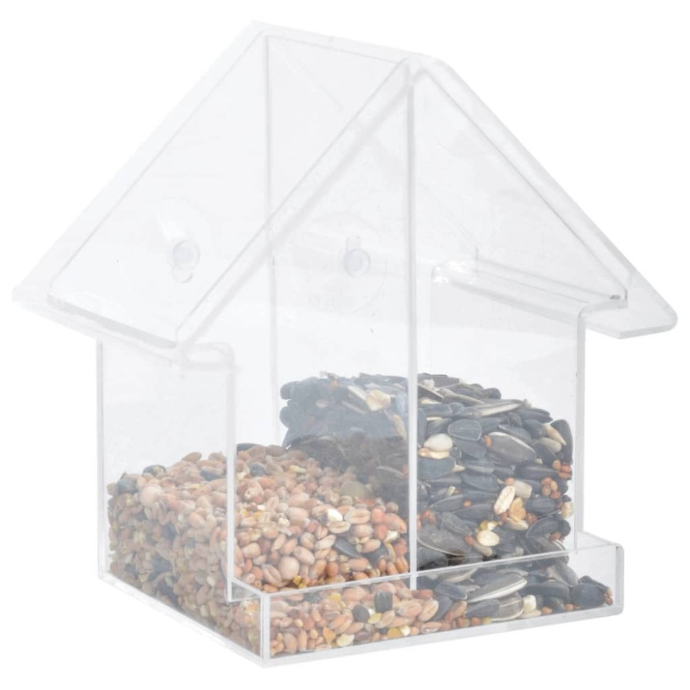 Esschert Design Combi Window Feeder House Acrylic