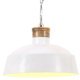 Industrial Hanging Lamp 42 cm White E27