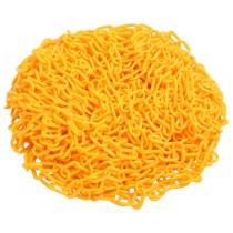 30 m Plastic Warning Chain Yellow and Black