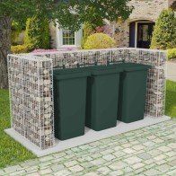 Gabion Triple Wheelie Bin...