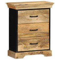 Chest of Drawers 60x30x75 cm Solid Mango Wood