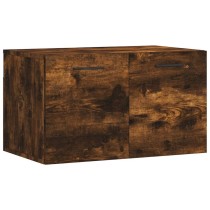 Wall Cabinet Smoked Oak 100x36.5x35 cm Engineered Wood