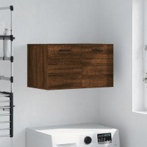 Wall Cabinet Smoked Oak 100x36.5x35 cm Engineered Wood