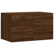 Wall Cabinet Smoked Oak 100x36.5x35 cm Engineered Wood
