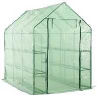 Walk-in Greenhouse with 12...