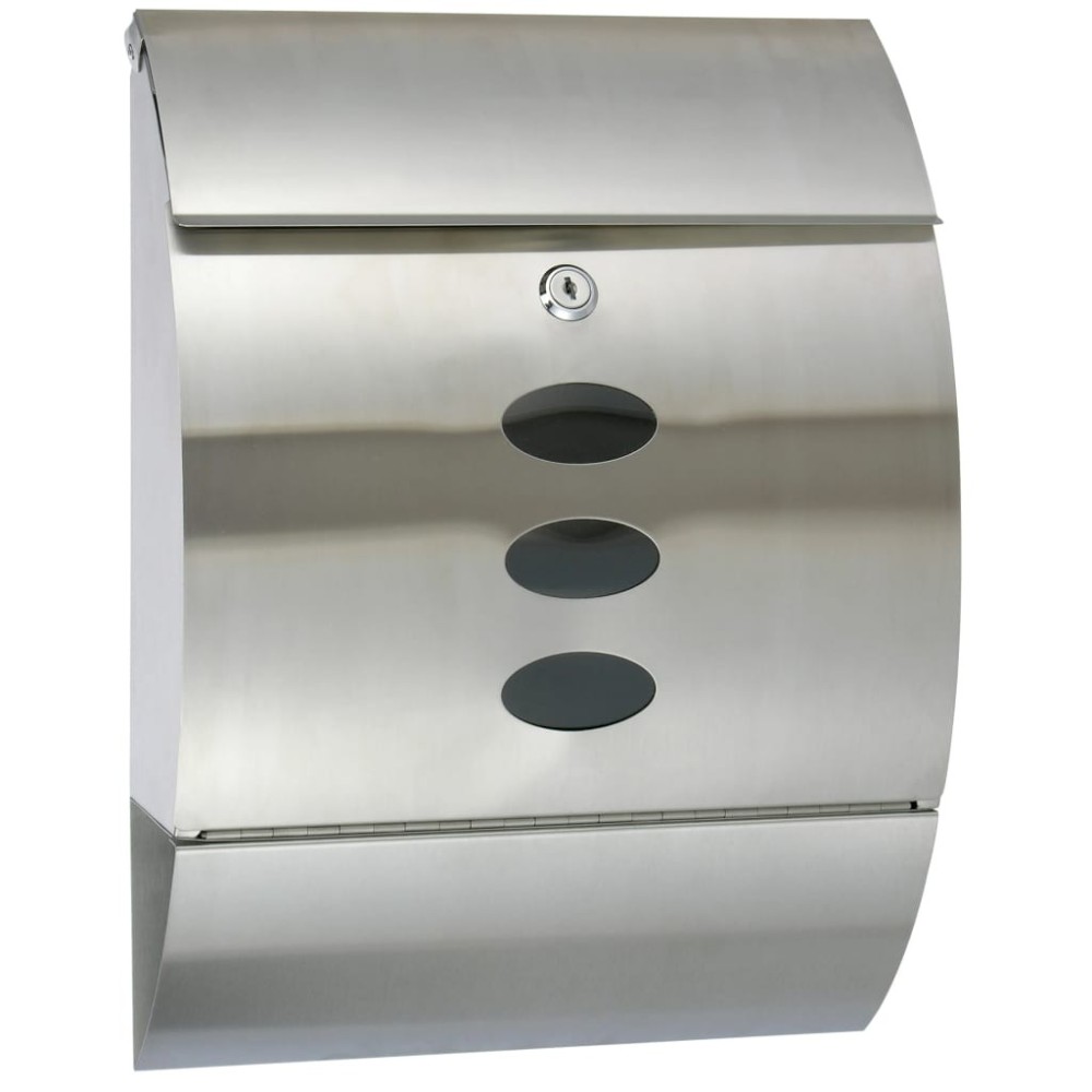 HI Letter Box Stainless Steel 30x12x40 cm