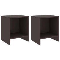 Bedside Cabinets 2 pcs Honey Brown 35x30x40 cm Solid Pinewood