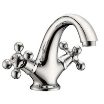 SCH TTE 2-Handle Basin Mixer ELK Chrome