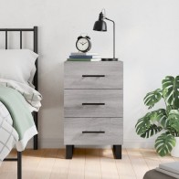Bedside Cabinet Grey Sonoma...