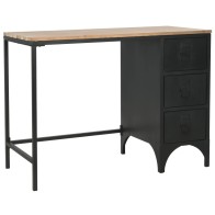 Single Pedestal Desk Solid...