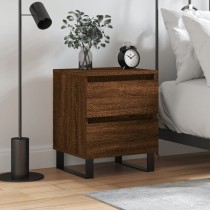 Bedside Cabinets 2 pcs Sonoma Oak 40x35x50 cm Engineered Wood