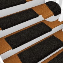 Stair Mats 10 pcs 65x21x4 cm Grey