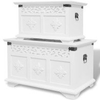 Two Piece Storage Chest Set...