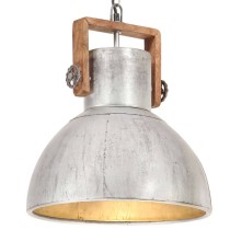 Industrial Hanging Lamp 25 W Black Round 30 cm E27