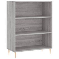 Bookcase Brown Oak 69.5x32.5x90 cm Engineered Wood