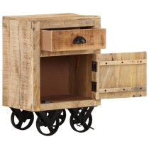 Bedside Cabinet 40x30x57 cm Solid Mango Wood