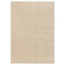 Rug Short Pile 200x290 cm Cream