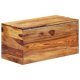 Storage Chest 80x40x40 cm Solid Sheesham Wood