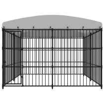 Outdoor Dog Kennel 300x300x185 cm