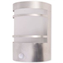 Outdoor Wall Light with Sensor Stainless Steel