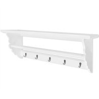 Coat Rack MDF White Baroque...